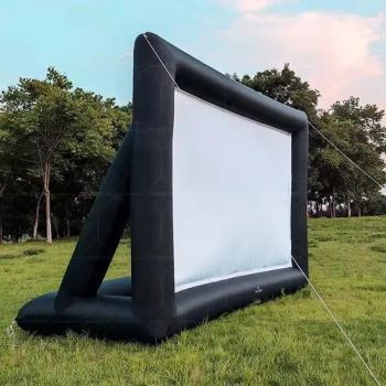 Outdoor inflatable cinema screen projector advertising inflatable movie rear projection tv screen for sale - Hefei Jingyi Image Printing Co., Ltd. - China