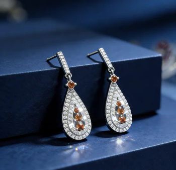 Korean Style Round Earrings Fashion Ear Drop Earrings Jewelry for Girls - Guangzhou Shengyu Jewelry Co., Ltd. - China