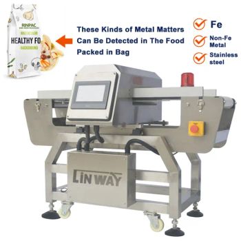 Packing Metal Detectors for Food Manufacturing Industry Origin China Condition New Trademark LINWAY Model NO. LW-M3015 Customized - LINWAY INTERNATIONAL LIMITED - China