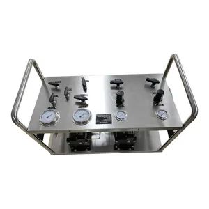 Usun Brand Model: Us-GB02t-2 160mm Driven Dual Air Driven Gas Booster Pump Unit with Gauges and Valves and Fittings - Dong Guan Usun Fluid Control Equipment Co., Ltd. - China