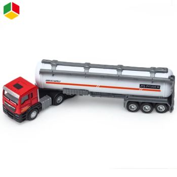 QS Wholesale Alloy Pull Back 1/58 Truck Trailers Metal Kids Toy Set Oil Tank Tractor Car Diecast Trucks Vehicle Car Toys - Shantou Qunsheng Toys Co., Ltd - China