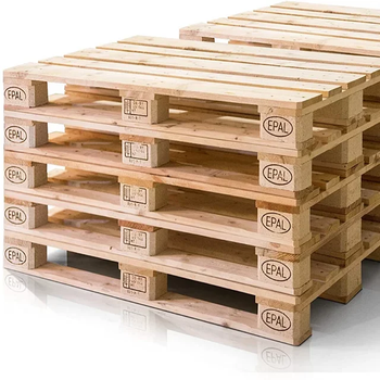 Epal Wooden Pallet Top Grade Standard Euro Double Faced 2-Way Entry 1200 X 800 European Wood Pallets - FK GLOBAL TRADING - Netherlands