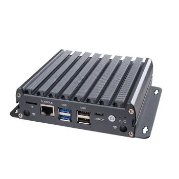 Intel 12th Gen N100 N200 N300 Industrial Fanless Mini PC 4 LAN DDR5 16GB Quad Core X86 Linux Desktop Mini Computer - Shenzhen Piesia Electronic Technology Co., Ltd. - China