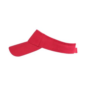 Capfix Casual Bean Red/Jujube Red Yellow Plastic Sun Visor Cap - Qingdao Caps Hat Co., Ltd - China