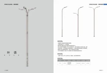 Customized LED Outdoor Street/ Road/Garden Light Artistic Decorative Lamp Pole - Chongqing Huachuang Intelligent Equipment Co., Ltd. - China