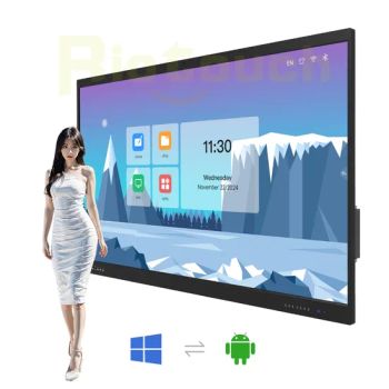 Riotouch Ai Smart Board 65/75/86/98/100/105/110 Inch for Teaching Interactive Flat Panel Whiteboard Classroom Interactive Boards - Dongguan Riotouch Technology Co., Ltd. - China