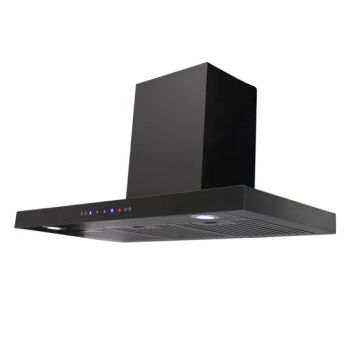 90cm Kitchen T-Shaped Range Hood Uniquely Designed Black Filter Range Hood - FOSHAN HAITIAN YOUMI ELECTRICAL TECHNOLOGY CO.,LTD - China
