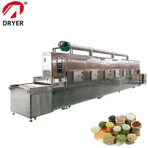 Grain Processing Machinery JN10-300KW Microwave Drying Sterilization 500Sets/Yr Stainless Steel 15D - Jinan Bangpu Machinery Equipment Co., Ltd - China