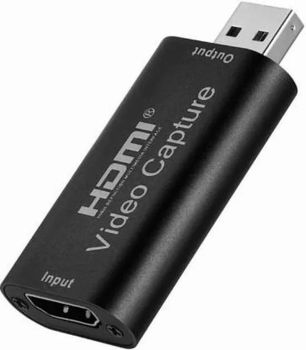 Kuvera Capture Card 1080P 4K HDMI to USB 2.0 Cam link Audio, Video Capture Device. (Black) - N.S. Gift Corner - India