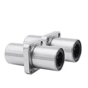 Square Flange Linear Bearing, Intermediate Type with Extended Length, Accessories for 3D Printer Linear Guide Rail Lmkc20luu - Lishui Dinglong Bearing Co., Ltd. - China