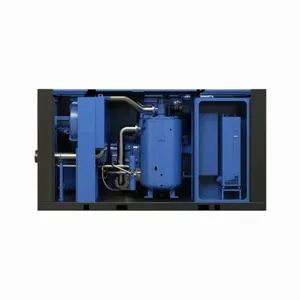 Asynchronous VSD Scroll 132kw 0.8MPa Air Compressor Electric High Efficiency Pm Screw Compressor for Industrial - Muqi Air Compressor Co., Ltd. - China