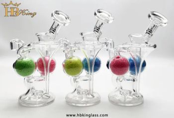 Hbking New Design 6.5 Inch Funnel Shape Luminous Glass DAB Rig Smoking Pipes - Shenzhen Enjoylife Technology Co., Ltd. - China