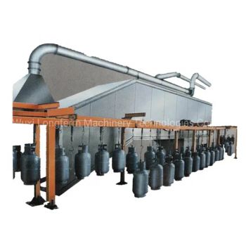 Automatic LPG Gas Cylinders Powder Coating Line, High Performance Powder Coating Spray Booth^ - Wuxi Longterm Machinery Technologies Co., Ltd. - China
