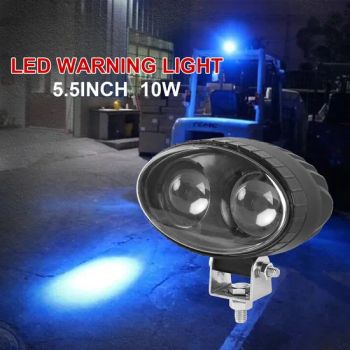 Material Handling Forklift 12V-80V Truck Parts LED Reversing Rear Light for Stacker Palletizer, Tractor 5inch Oval Blue Red Spot Point Backing Warning Lamp - Shenzhen Creek Technology Co., Ltd. - China