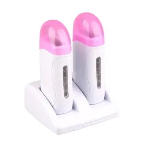 Pink Lid White Body Wax Heater: Dual Roller Independent Heat Salon Elegance - Jiangmen Xinwei Paper Co., Ltd. - China