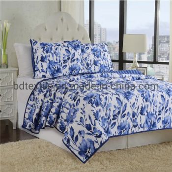 Wholesale Porcelain Printing Quilt for Home Textile Trademark OEM Filling Cotton Quantity 3 PCS Origin Zhejiang Pattern - Yiwu B&D Textile Co., Ltd. - China