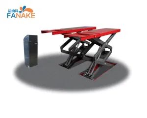 Inground Car Lift Hydraulic Vehicle Lifts Garage Used Fixed Scissor Car Lift Work Platform - Yantai Fanake Automotive Technology Co., Ltd. - China