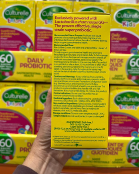 SUPPORTBEST BRAND CULTURELLE KIDS Purely Probiotics – 60 Gluten-Free Chewable Tablets - Sosa Merchant Solutions - Austria