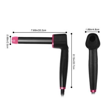 2024 Foldable and Portable Hair Curler for Business Trips Power 80W Origin China Heater Type PTC HS Code 85163200 Color - Guangzhou Royalmark Electrical Appliances Co., Ltd - China