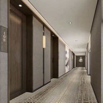 Customized Geometric Pattern Printed Wall-to-Wall Carpets for Hotel Corridors Banquets - Hefei Dongfang Qifu Carpet Co., Ltd. - China