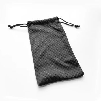Custom Drawstring Microfiber 80%Polyester 20%Polyamide 200GSM Cloth Glasses Sunglasses Jewelry Pouch Bag with Logo Printed - Wuxi Fanli Knitting Technology Co., Ltd. - China