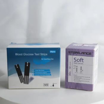 Blood Glucose Meter Travel Sized Glucometer Kit With10 Test Strips for Business Trips Vacations - Nanjing Ihome Comfort Co., Ltd. - China
