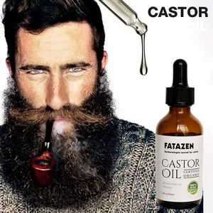 Hair Care Organic Castor Oil for Men Hair Growth Private Label Beard Care Oil for Beard Shaping Styling Dermatologist Growth Oil - Guangzhou Guocui Biological Technology Co., Ltd. - China
