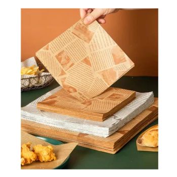 Custom Wax Paper Kraft PE Coated Greaseproof 40-80G 1Y MOQ1000 - Sichuan Brest Packaging Co., Ltd - China