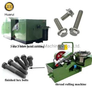 Flange Hex Bolt Making Machines, Cold Heading Machine, Thread Rolling Machine - Xuchang Huarui Machinery Co., Ltd. - China