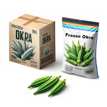 IQF OKRA WHOLE frozen okra whole frozen okra cut Shape WHOLE Style FROZEN Content OKRA Packaging Bulk Weight (kg) 0.1 Address - Qingdao Wyl Imp. & Exp. Co., Ltd. - China