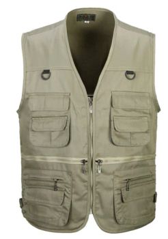 Men Outdoor Vest Work Uniform Hiking Camping Fishing Work Uniform - Guangzhou Colorful Clothing Co., Ltd. - China