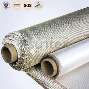 1200 Degrees C Vermiculite Coated Fiberglass Fabric with Excellent Resistance to High Temperatures and Abrasion High Silica Fabric - SUNTEX COMPOSITE INDUSTRIAL CO., LTD. - China