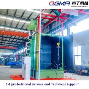 Easy Install Metal Surface Cleaning Before Painting Hanger Shot Blasting Machine - Qingdao Qinggong Machinery Co., Ltd - China