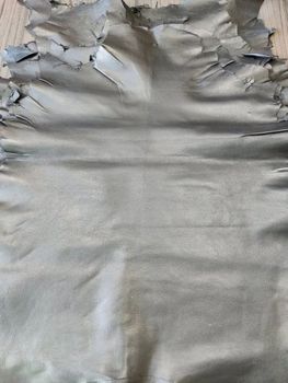 Black Finished Goat Leather Color - Al-Raheem Leather - India