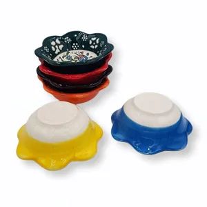 Ceramic Hand-Painted Serving Bowls Multicolor Porcelain 1Y Eco-Friendly MOQ5000 15D FDA CE - Xiamen Vivenri Industrial Co., Ltd. - China