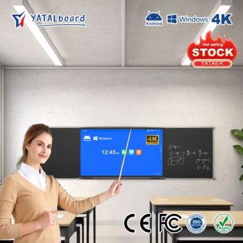 OEM ODM 75 86 98 Inch School LCD Writing Teaching Education Board Teaching Movable Smart Nano Blackboard - Hangzhou Yatal technology Co., Ltd. - China