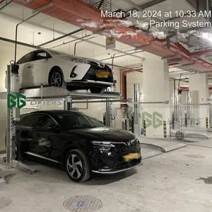 car parking equipment / cheap price two post car parking lift double storey parking equipment - QINGDAO GG LIFTERS CO., LTD. - China