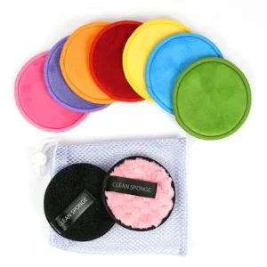 Reusable Facial Makeup Remover Pads Cotton Wipes Microfiber Face Cosmetic Removal Cleaning Pad - ESHA CO., LIMITED. - China