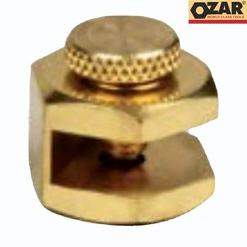 Ozar Brass Gauge Set, Diameter: 2 mm Brand Ozar Color Golden Diameter 2 mm Material Brass Texture Knurled Head Shape - Alok International Private Limited - India
