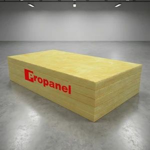High Fire Resistance Sound Proofing Glass Wool Sheet HVAC Duct Fibreglass Rigid Board 24kg Acoustic Glass Wool Board - CHENGDU PROPANEL TECH CO., LTD - China