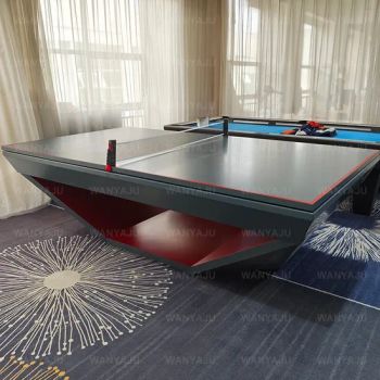 Pool Table Supplier Custom Billiard Tables Luxury Convertible Modern Snooker Table Used as Dinning Set Mesa Ping-Pong for Home - Jiangxi Wanyaju Wood Industry Co., Ltd. - China