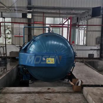 Horizontal Electric Autoclave Tank for Vulcanization Industrial Rubber Processing Machinery for Shoes Other Rubber Products - Shandong Mosen Machinery Co., Ltd. - China
