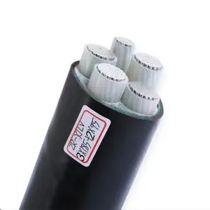 Premium Pure Copper XLPE PVC 4 Core Electric Cable for Underground Use - Huada Cable Co., Ltd. - China