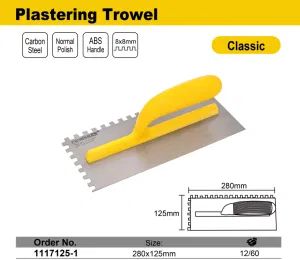 Crownman Masonry&Painting Tools, Plastering Trowel with Teeth - Fujian Province Hualong Machinery Co., Ltd. - China