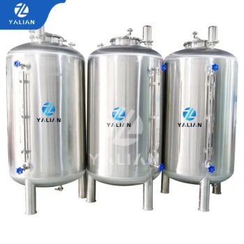 Yalian Stainless Steel Storage Tank Chemical Storage Equipment - GUANGZHOU YALIAN COSMETIC MACHINERY EQUIPMENT CO., LIMITED - China