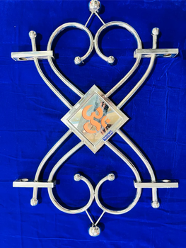 Bridge Ss Butterfly Railing Design, Mounting Type: Wall, For Home - Puja Steel - India