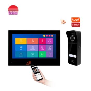 Touch Screen Video Doorphone 7" Picture Capture Video Recording - Zhuhai Morning Technology Co., Ltd. - China