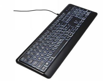 USB Gaming Keyboard with Backlight Keyboard Big Keycaps Keyboard for Old Man Children - TOP-VIEW TEK CO., LIMITED - China