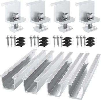 4PCS Mounting Rail Bracket for Flat Roof Solar Panel Module - DONGGUAN LEADER TECHNOLOGY CO., LIMITED - China