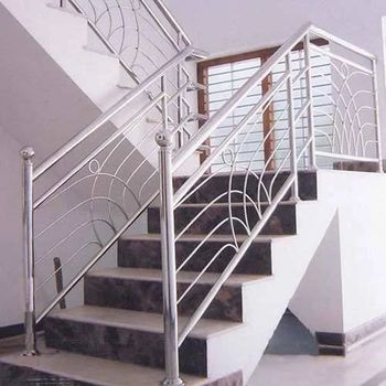 Stainless Steel And Glass Railings (SS 304) Application ANY Finish SS Glossy Post Shape Square Mounting Type ALL Railing System - Sarjanwal Steels And Industries Private Limited - India